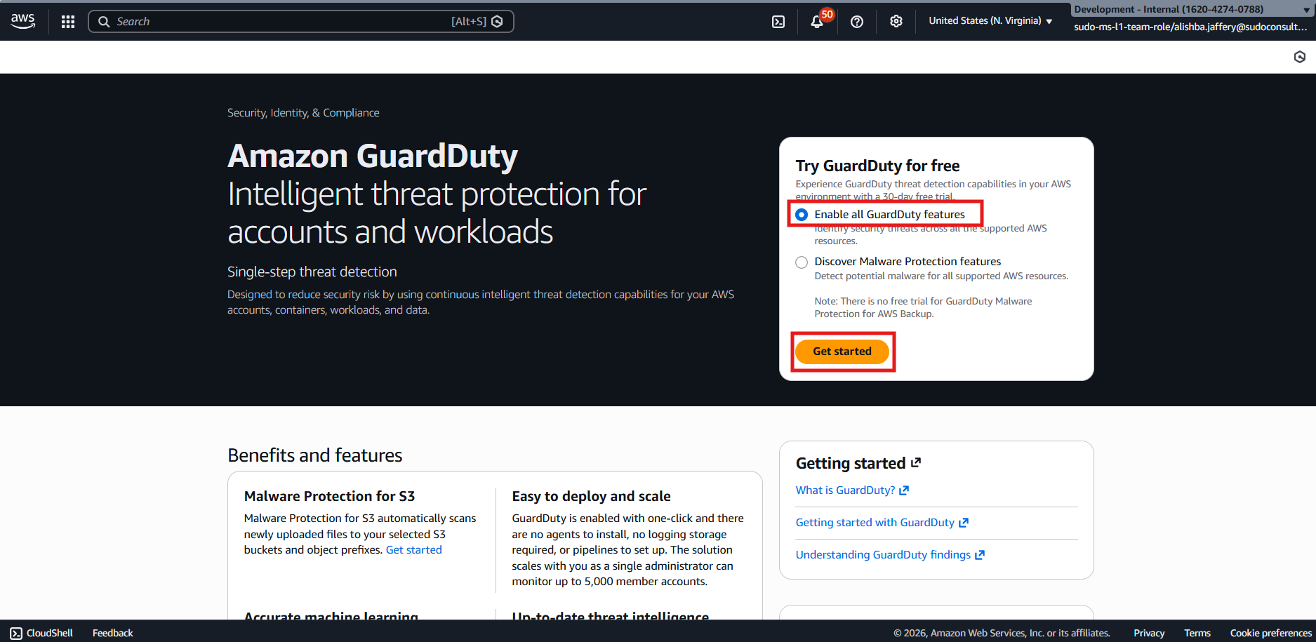 Secure Your AWS Environment with GuardDuty and Inspector - SUDO Consultants